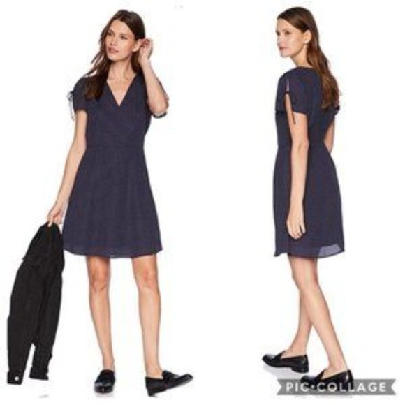 J. Crew Dresses & Skirts - J. Crew Mercantile Polka Dot Print Tie Shoulder Dress J6352